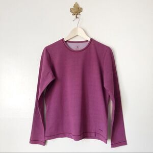 Patagonia Purple Long Sleeve Athletic Top NWOT